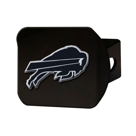 Buffalo Bills Metal Hitch Cover - Black