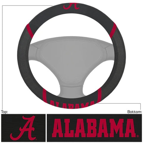 Alabama Crimson Tide Deluxe Steering Wheel Cover