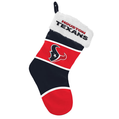Houston Texans Embroidered Colorblock Stocking