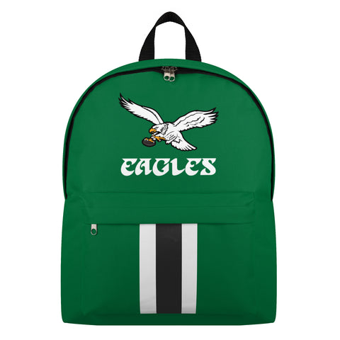 Philadelphia Eagles Retro 2025 Team Stripe Backpack - Kelly Green