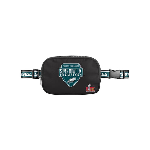 Philadelphia Eagles Super Bowl LIX Champions Large Team Wordmark Belt Bag