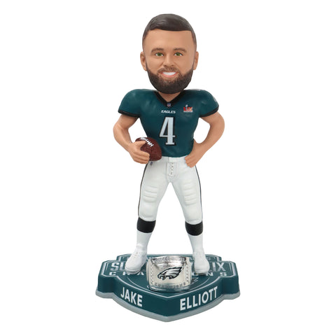 Philadelphia Eagles Super Bowl LIX Champions 8" Bobble - Jake Elliot