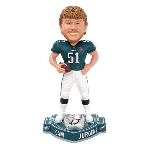 Philadelphia Eagles 8" Super Bowl LIX Champions Bobble - Cam Jurgens
