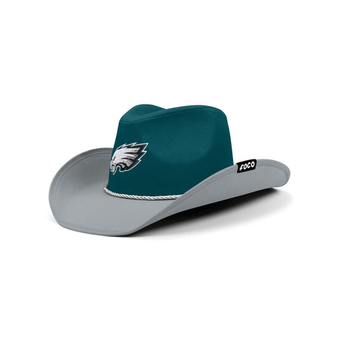 Philadelphia Eagles Two Tone Cowboy Hat