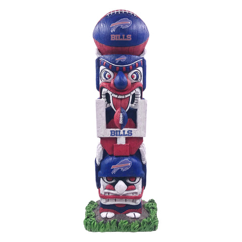 Buffalo Bills 16" Tiki Face Totem Pole Figurine
