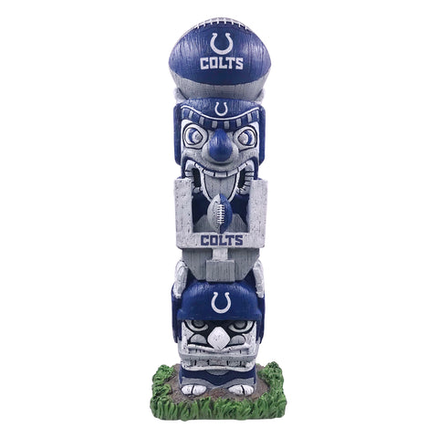 Indianapolis Colts 16" Tiki Face Totem Pole Figurine