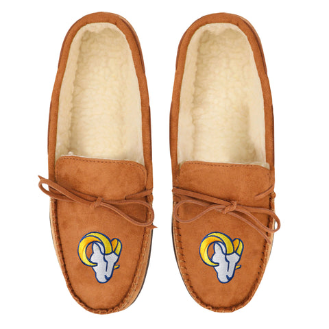 Los Angeles Rams 1 Dozen Moccasin Slippers