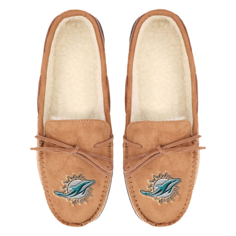 Miami Dolphins 1 Dozen Moccasin Slippers