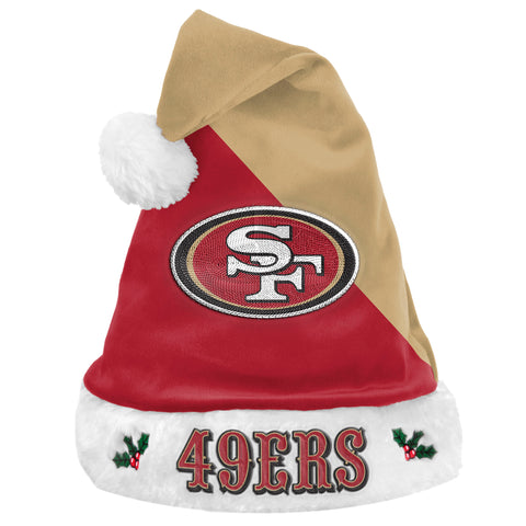 San Francisco 49ers Basic Santa Hat