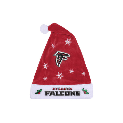 Atlanta Falcons Embroidered Santa Hat