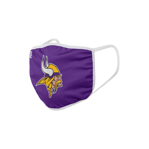 Minnesota Vikings Solid Big Logo Face Cover Mask