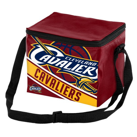Cleveland Cavaliers Big Logo with Stripe 6 Pack Lunch Bag