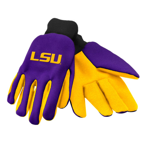 LSU Tigers Colored Palm Gloves