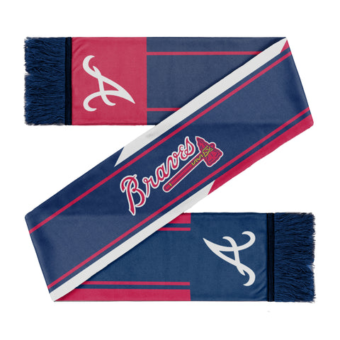 Atlanta Braves Colorwave Wordmark Scarf