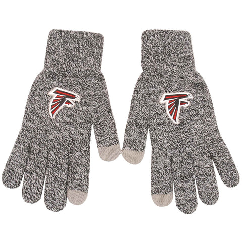 Atlanta Falcons Gray Knit Gloves