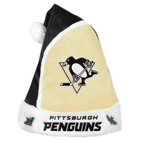 Pittsburgh Penguins Multi Color Santa Hat