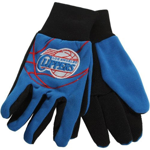 Los Angeles Clippers Raised Logo Gloves