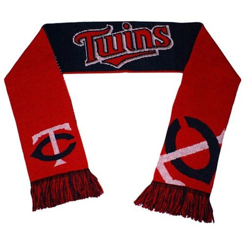 Minnesota Twins Reversible Split Logo Scarf
