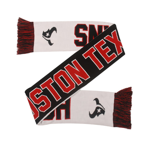 Houston Texans Reversible Wordmark Scarf