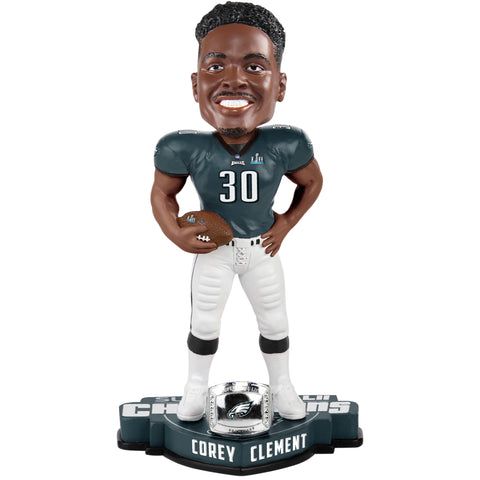 Philadelphia Eagles Corey Clement Super Bowl LII Champions 8" Bobble Head