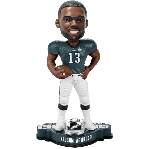 Philadelphia Eagles Nelson Agholor Super Bowl LII Champions 8" Bobble Head