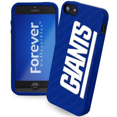 New York Giants iPhone 5 & 5S Silicone Wordmark Case
