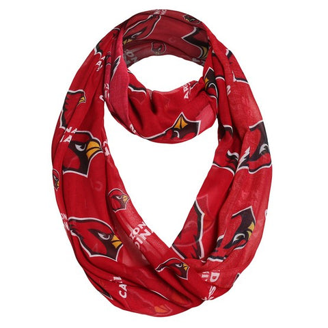 Arizona Cardinals Team Logo Infinity Scarf
