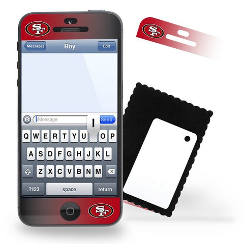 San Francisco 49ers iPhone 5 & 5S Team Screen Protectors