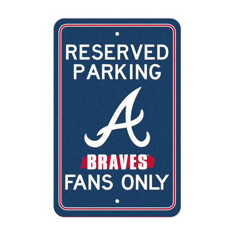 Atlanta Braves Reserved Parking Sign