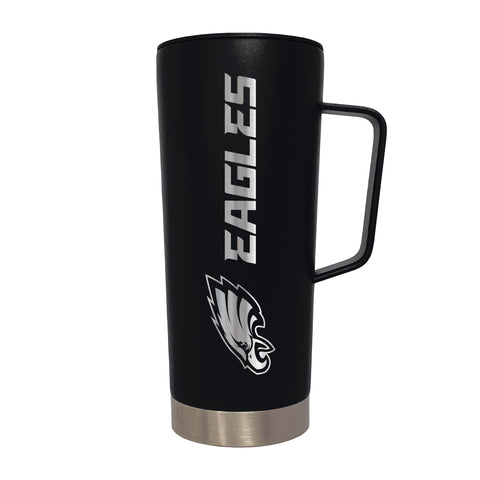 Philadelphia Eagles 18oz. Roadie Tumbler with Handle - Black