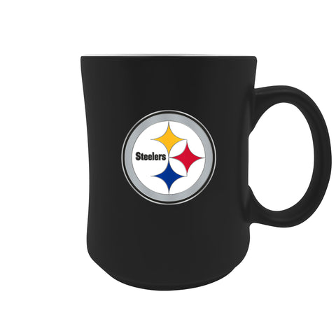 Pittsburgh Steelers 19oz. Starter Mug - Metal Emblem Logo