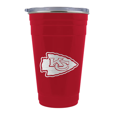 Kansas City Chiefs 22oz. Stainless Steel "Solo" Tailgater Cup