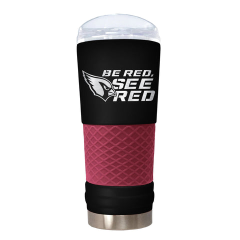 Arizona Cardinals "The Draft" 24oz. Stainless Steel Travel Tumbler - Rally Cry
