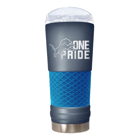 Detroit Lions "The Draft" 24oz. Stainless Steel Travel Tumbler - Rally Cry