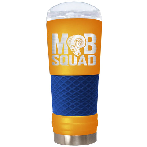 Los Angeles Rams "The Draft" 24oz. Stainless Steel Travel Tumbler - Rally Cry