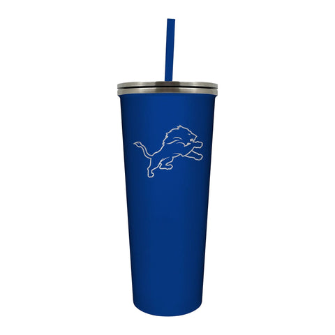 Detroit Lions 24oz. Skinny Tumbler with Straw