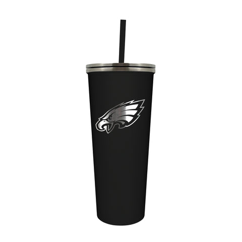 Philadelphia Eagles 24oz. Skinny Tumbler with Straw