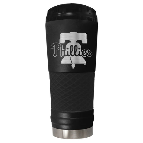 Philadelphia Phillies "The Draft" 24oz. Stainless Steel Travel Tumbler - Stealth