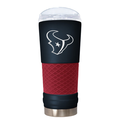 Houston Texans "The Draft" 24oz. Stainless Steel Travel Tumbler
