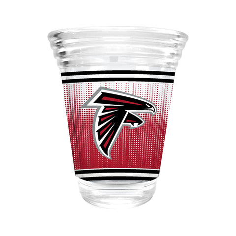 Atlanta Falcons 2oz. Round Party Shot Glass