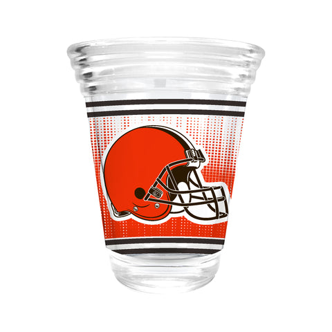 Cleveland Browns 2oz. Round Party Shot Glass