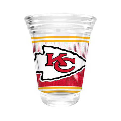 Kansas City Chiefs 2oz. Round Party Shot Glass