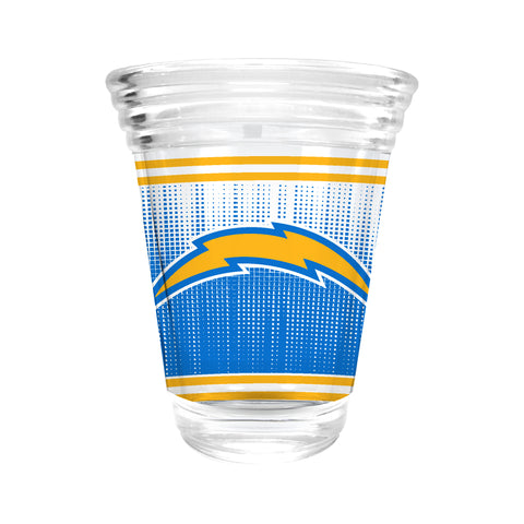 Los Angeles Chargers 2oz. Round Party Shot Glass