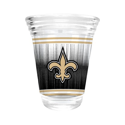 New Orleans Saints 2oz. Round Party Shot Glass