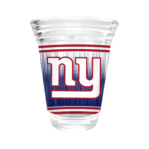 New York Giants 2oz. Round Party Shot Glass