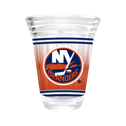 New York Islanders 2oz. Round Party Shot Glass