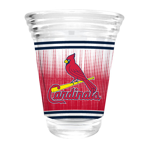 St. Louis Cardinals 2oz. Round Party Shot Glass