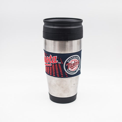 15oz PVC Wrap Travel Mug TWINS