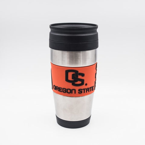15oz PVC Wrap Travel Mug BEAVE