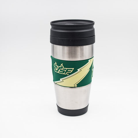 15oz PVC Wrap Travel Mug USF